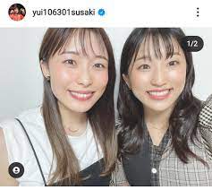 須崎優衣、メイクした私服ショットを公開…美人姉との写真に「似てますね」「めちゃめちゃ可愛い」 : スポーツ報知