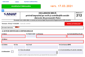 Iata cateva dintre intrebarile puse de contribuabili si raspunsurile. DeclaraÈ›ia UnicÄƒ F 212 Anaf A Actualizat Azi Pe Site Ul Oficial Pdf Ul Inteligent Valabil In Anul 2021 Corectare NumÄƒr Zile De Scutire Cabinetexpert Ro Blog Contabilitate