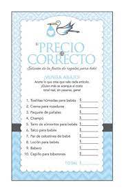 Instant Download Blue Stork Spanish Baby Shower Games Pack Etsy In 2021 Stork Baby Showers Baby Shower Juegos Baby Shower