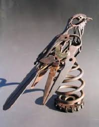 Scrap Metal Sculptures Harriet Mead Waff Life Photos And Shared Scrap Metal Art Metal Tree Wall Art Metal Art