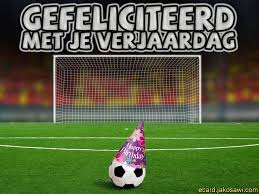 Jakosawi E Cards Voetbal Verjaardag 1401