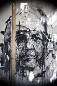 Black And White Mural Portrait Borondo X Achilles X Mu X Bocho X Mufa X Sara New Mural In Athens Greece Street Art Artists