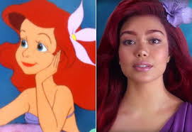 Little Mermaid Live Cast Compared to Animated Characters