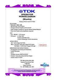 Page info kerja kosong nilai n9 ditubuhkan untuk berkongsi kerja kosong secara percuma khususnya di. Tui Ä'eo Cheo 40 Kekosongan Operator Pengeluaran Wanita Di ÙÙŠØ³Ø¨ÙˆÙƒ