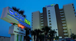Ocean Park Resort In Myrtle Beach South Carolina Pet Friendly Accommodations Indoor Outdoor Pools A Park Resorts Myrtle Beach Hotels Myrtle Beach Resorts