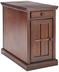 Ashley Furniture Signature Design Laflorn Chair Side End Table Rectangular Dark Brown Many Th Ashley Furniture Living Room End Tables Ashley Furniture