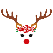 Free Svg Files Svg Png Dxf Eps Reindeer Antlers Rudolph