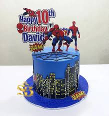 Buttercream spiderman cake. Custom design ✨️ Order your celebration cakes  from us today. Happy new week #spiderman #spidermancake #spicybakers  #childrencakes #cakesforboys #explorepage #cakesinberger #cakesinikeja  #cakesinlagos