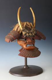 Rare Antique Type Japanese Samurai Helmet Takeda Shingen Kabuto With A Mask Samurai Helmet Japanese Mask Samurai