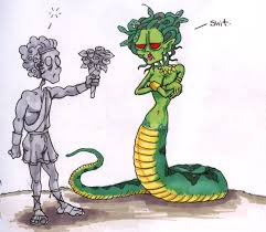 Medusa Mitos Gregos Estatua Lendas E Mitos