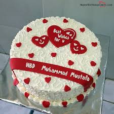 Birthday Cake For Boyfriend With Name And Photo Pin On Birthday Cake