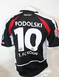 Herzlich willkommen beim # effzeh , hendrik! Saller 1 Fc Koln Trikot 10 Podolski 2004 05 Funny Frisch Matchworn Away Herren L Xl Gunstig Online Kaufen Bestellen Shop Spieler Trikot De Marktplatz Retro Vintage Fussball Trikots Von Superstars