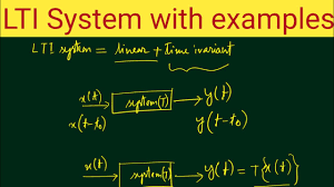 Linear Time Invariant System What Is A Lti System Lti System Superposition And Time Invariance Youtube