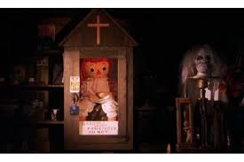 Annabelle is nothing more than a doll that was bought by ed warren, who then attached a lame backstory to it. Inside The Warrens Occult Museum The Creepy Items In The Real Life Artefact Room Radio Times