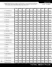 It is not easy to get in shape or having a ripped body but you can not build muscles sitting at home and chilling. P90x Plus Worksheets