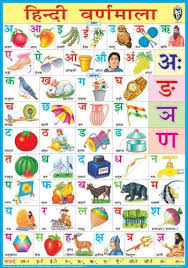 hindi alphabet chart at rs 30 piece shikshan ke chart