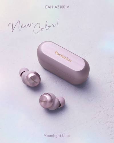 Meet the latest addition to the Technics AZ100 range... Moonlight Lilac. 🌑  Inspired by the soft glow of moonlight at dusk... Moonlight Lilac brings  quiet elegance to your ears — and pure