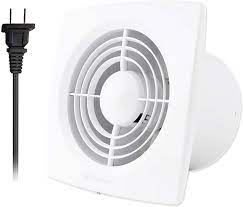 Watch this video for tips on how to vent a bathroom exhaust fan through the roof or outside wall to remove moist air that can cause mold and mildew. Amazon Com Hon Guan 6 Inch Home Ventilation Fan Bathroom Garage Exhaust Fan Ceiling And Wall Mount Exhaust Fan For Kitchen Bathroom Super Silent Strong Exhaust High Cfm 150d Home Kitchen