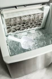 The prime home countertop ice maker is a stainless steel ice maker which produces bullet shaped ice cubes in less than eight minutes. Newair Clear Ice Maker 40 Lbs Countertop Portable Newair