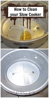 How To Clean Your Slow Cooker Cleaning Hacks Cleaning House Cleaning Tips
