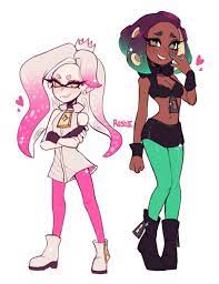Hairstyle Swap Splatoon Splatoon Splatoon Squid Splatoon Comics