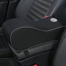 Memory Foam Car Armrest Pillow Breathable Soft Car Center Consoles Cushion All Seasons Universal Auto Seat Arm Rest Pad M Car Seat Cushion Car Seats Car Center
