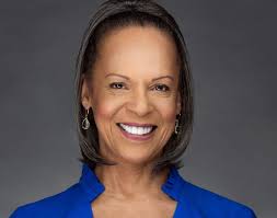 American actress Terry Burrell stopped in for her close up