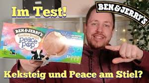 Bei ben & jerry's ging es uns schon immer um frieden, liebe und eiscreme, und deshalb freuen wir uns, unsere cookie dough peace pops vorzustellen. Ben Jerry S Cookie Dough Peace Pop Im Test Youtube