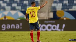 Edwin cardona, delantero colombiano, decretó el último gol de los cafeteros en el hernando siles de la paz ante bolivia. N K6 Jbo Otm4m