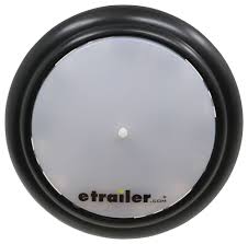 Led Rv Dome Light With Switch 408 Lumens Surface Mount Black Bezel Warm White Command Electr Rv Led Lights Dome Lighting Rv Lighting