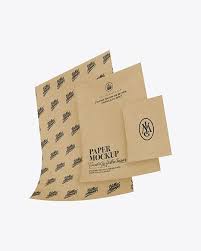 3 Kraft Paper Pieces Mockup Half Side View In Stationery Mockups On Yellow Images Object Mockups In 2020 Mockup Free Psd Free Psd Mockups Templates Business Card Mock Up