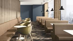Jobar With Derby Chairs And Segis Tables Upholstered Bench Seating Interior