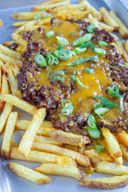 Chili Cheese Fries Chili Fries Thermomix Rezept Chili Kase Pommes Gebackener Kase Rezepte