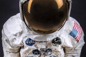 Lind in ksc's flight crew training building.jpg 2,244 × 2,835; The Smithsonian Has Restored The Space Suit Neil Armstrong Wore During The Moon Landing