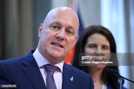 Three Waters Reform Programme protestor Benjamin Dunbar-Smith talks... News  Photo