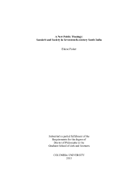 Pdf A New Public Theology Sanskrit And Society In Seventeenth Century South India Elaine Fisher Academia Edu