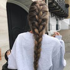 A single french braid may be worn and will start near the top of the head and be braided to the end of the hair, down the middle of the back of the head. 50 Gorgeous French Braid Hairstyles You Need To Try Out Hair Motive
