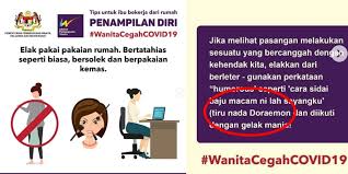 Kuala lumpur, dec 12 — the women, family and community development ministry (kpwkm) will increase the number of contract staff in the social welfare in addition, rina looks forward to having community members participate as national welfare foundation (ykn) volunteers which is. Malaysia S Ministry Advised Women To Wear Makeup While Working At Home And Speak To Spouse In Doraemon Voice The Online Citizen Asia