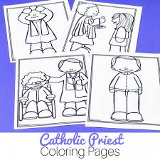 Make catholic cards of jesus, mary, joseph, and the holy ghost from the mysteries of the rosary. Catholic Coloring Pages Archives The Kennedy Adventures