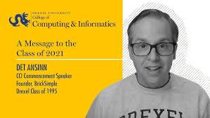 A Message to the Class of 2021 from Det Ansinn, Commencement Speaker