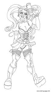 You can find here 2 free printable coloring pages of kawaii harley quinn. Pin On Coloring Pages
