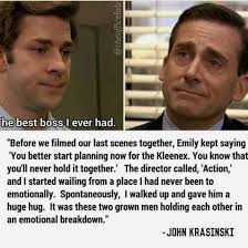 It Was Heartbreaking To See Michael Leave The Office Show Office Humor Office Quotes