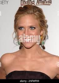 Actress Brittany Snow arrives to a screening of "Finding Amanda" hosted by  Cinema Society and Generra