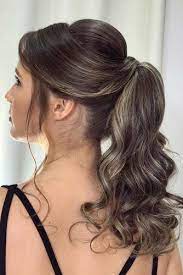 18 Ways To Rock A Ponytail With Bangs Lovehairstyles Com Pageant Hair Ponytail Hairstyles Elegant Ponytail