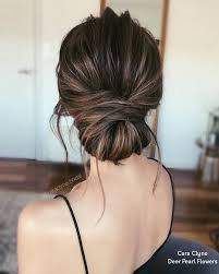 Let me share the best low bun options for various hair lengths! 50 Romantic Bridal Updos For Your Wedding Day Belletag