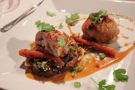 Jessy S Kitchen Caille Farcie Au Foie Gras Sauce Teriyaki Chicons Au Sesame Carotte Confite Et Oigno Caille Farcie Nourriture De Tous Les Jours Alimentation