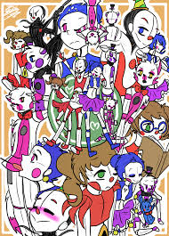 I Can T Fix You The Living Tombstone перевод Sister Location Members Fnaf Sl By Tp Sketch Fnaf Fnaf Art Sister Location