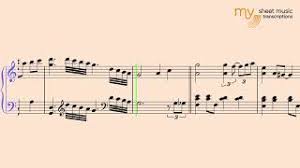 Close To You Carpenters Yukie Nishimura Piano Sheet Music Transcription Youtube