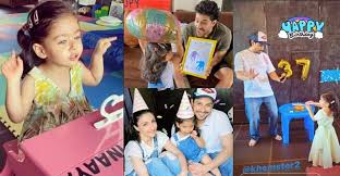 There are lots of ways to personalize your birthday card templates. Inaaya Sings Happy Birthday Papa For Kunal Her Cute Video Is Breaking The Internet Paints Him