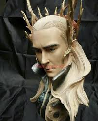 The Lord of the Rings Thranduil Bust Statue Figure Collectible Private  Painting | eBay